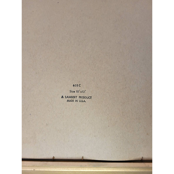 Vintage Framed Thomas Manning Moore "Woodland Stream" Landscape Painting - Picture 4 of 6